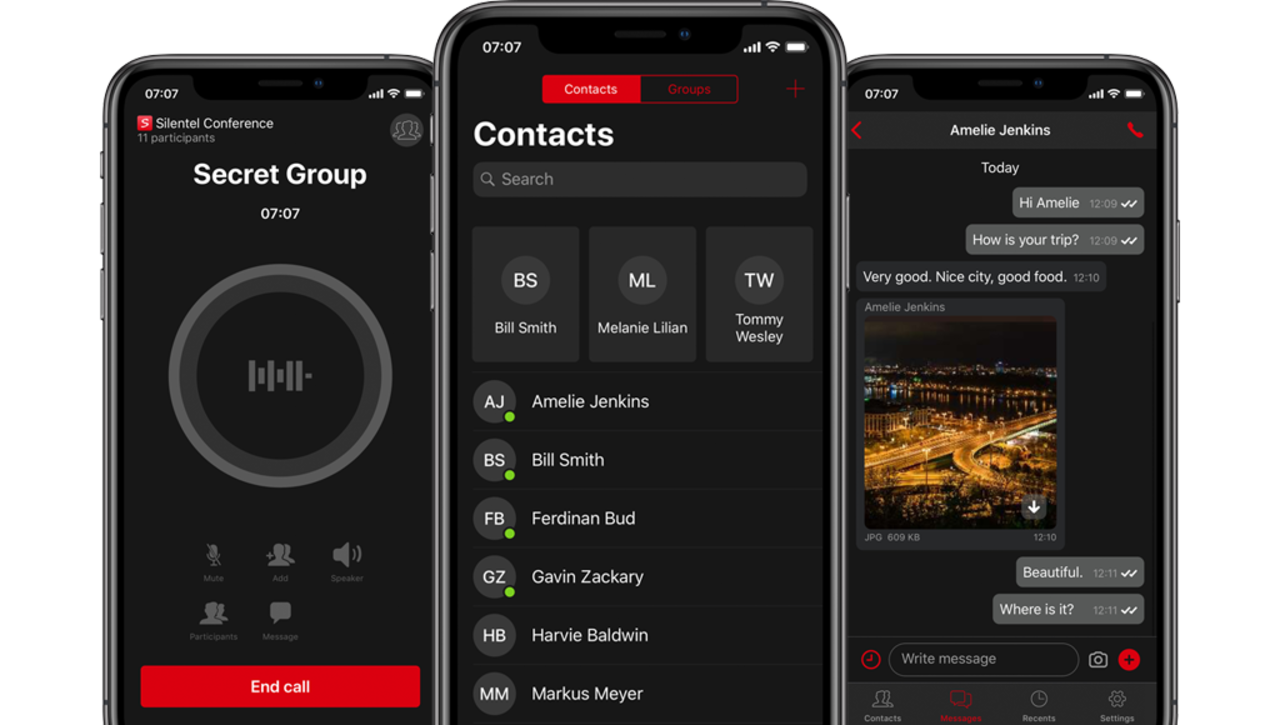 Silentel 7.6: In-App privileges & Platform privileges