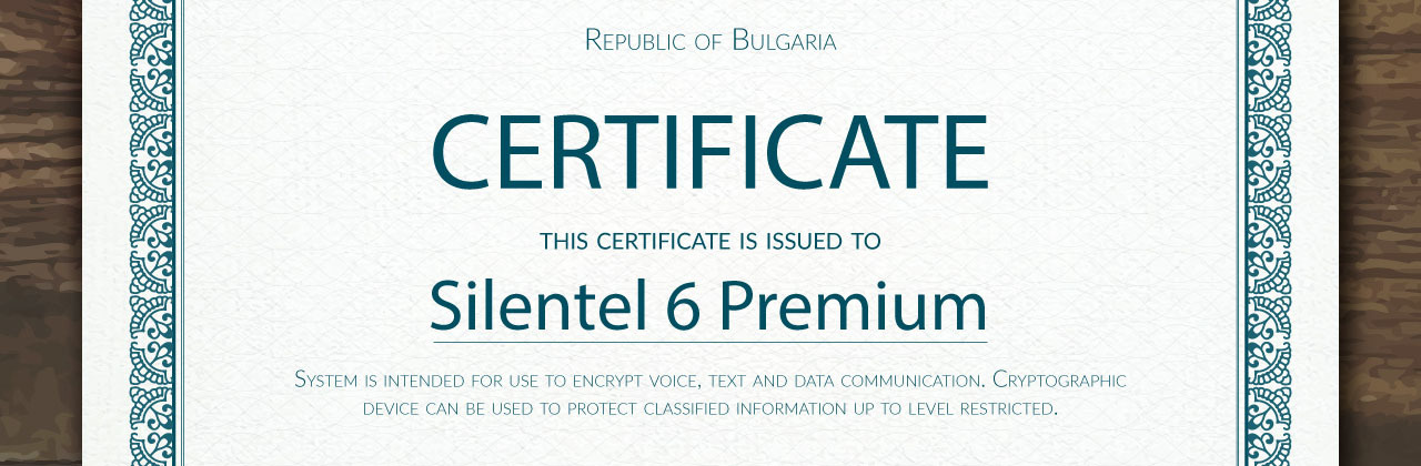 Silentel certified in Bulgaria
